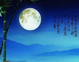 金雁：《月光下的遐想》