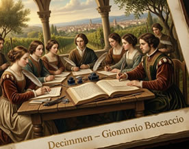 乔万尼.薄伽丘:《十日谈》原著诗歌节选